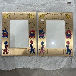 vintage baby frame
